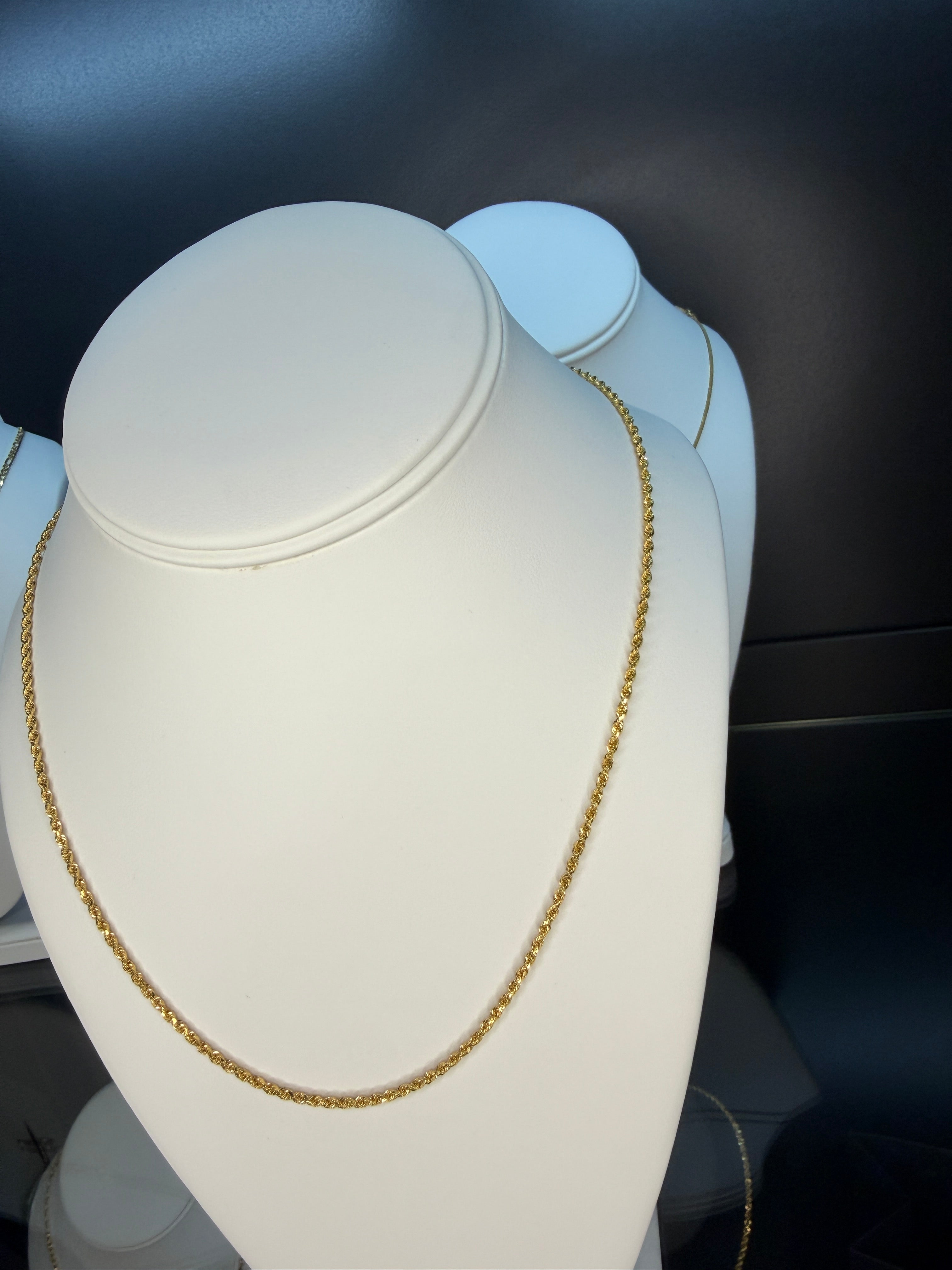Cadena Soga 18K Italiana 60cm ✨ 4g | Estilo Fino y Elegante