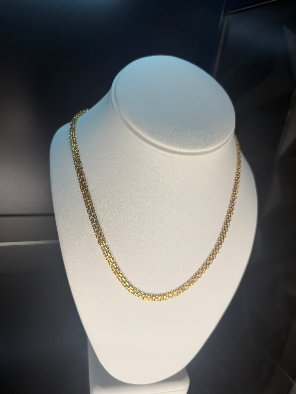 Cadena Tejido Chino 18K Oro Italiano 70cm – 11.09g